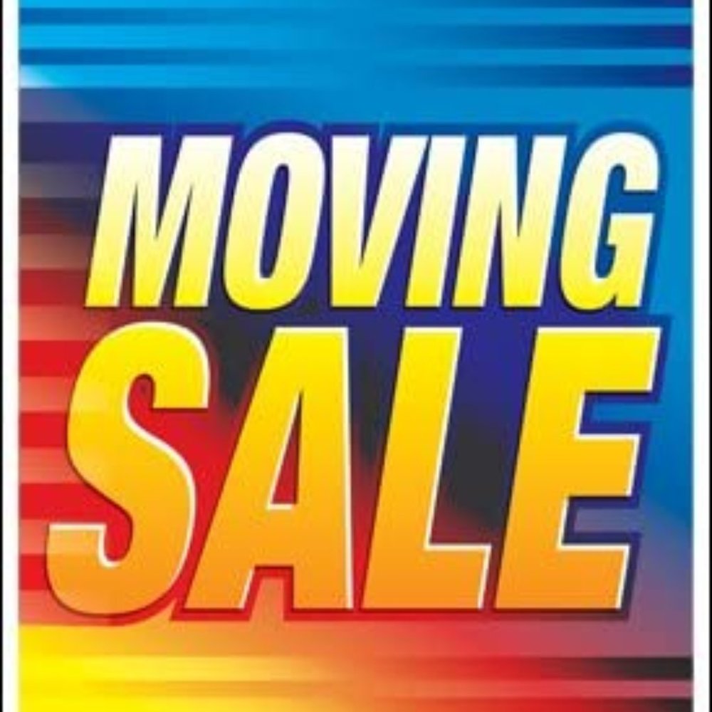 Moving Sale Poster